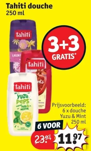 Promotie: Tahiti douche