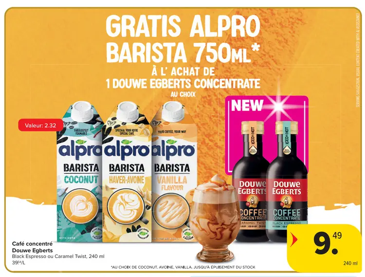 Offre: Café concentré