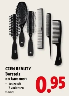 Promotie: Borstels en kammen