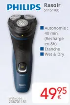 Offre: PHILIPS Rasoir