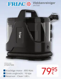 Promotie: Vlekkenreiniger VN7500
