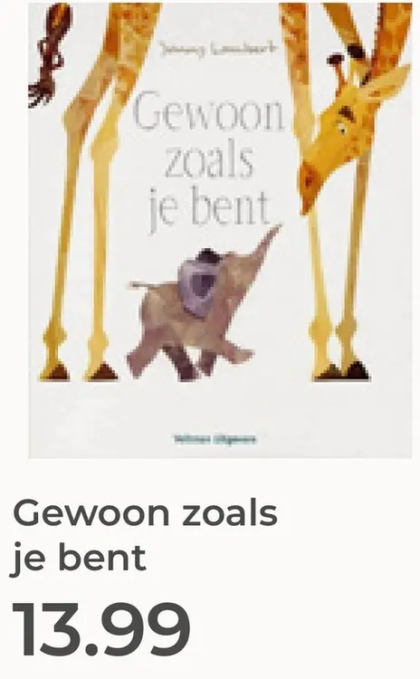 Aanbieding: Gewoon zoals je bent
