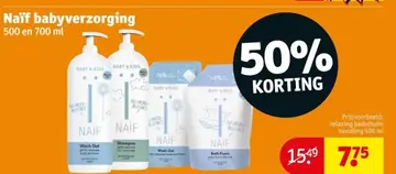 Aanbieding: Naïf babyverzorging