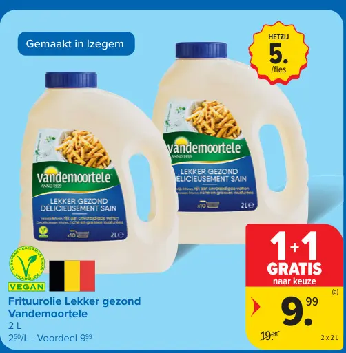 Promotie: Frituurolie Lekker gezond