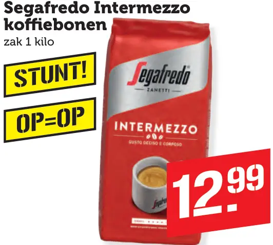 Segafredo Intermezzo koffiebonen