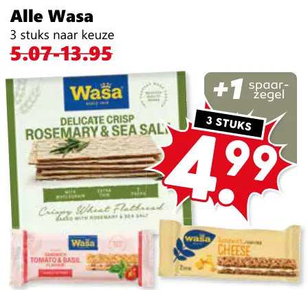 Aanbieding: Alle Wasa