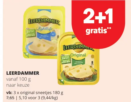 Promotie: Leerdammer