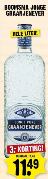 Aanbieding: Jonge Graanjenever