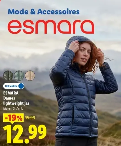 Aanbieding: Dames lightweight jas