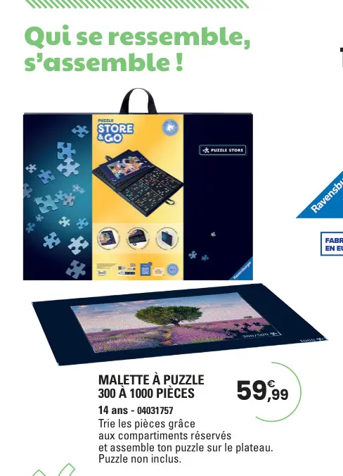 Offre: Malette à puzzle