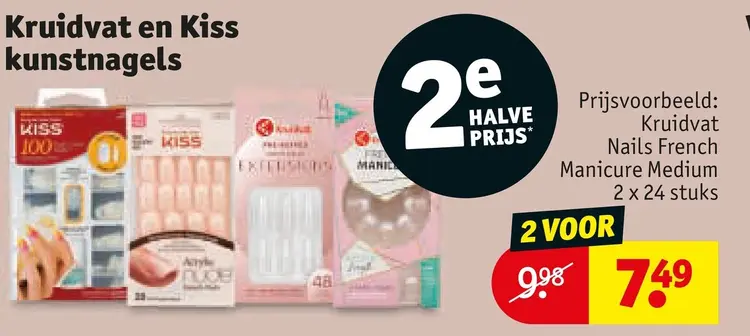 Aanbieding: Kruidvat en Kiss kunstnagels