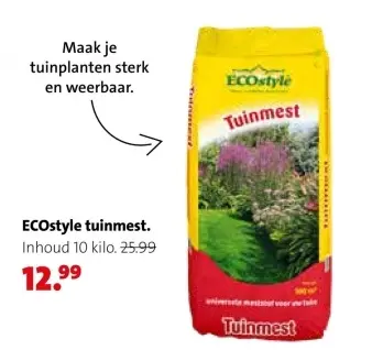 Aanbieding: tuinmest