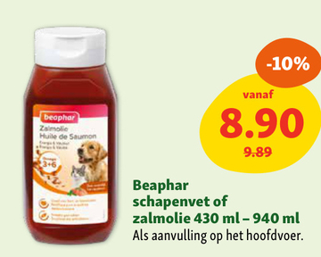 Aanbieding: Beaphar schapenvet of zalmolie