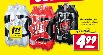 Aanbieding: First Choice Cola