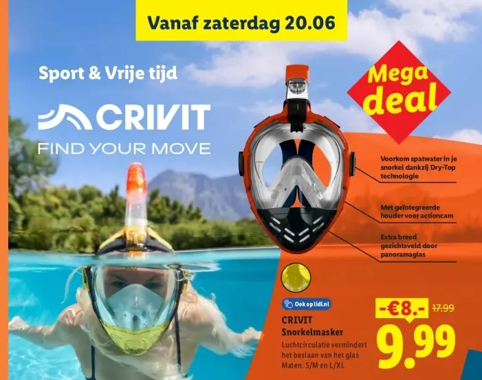 Aanbieding: Snorkelmasker