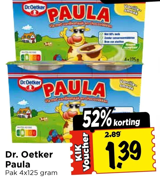 Aanbieding: Dr. Oetker Paula