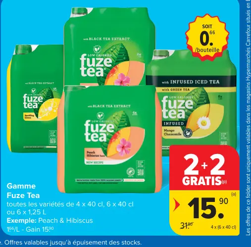Offre: Fuze Tea