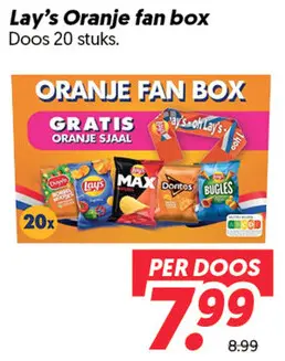 Lay's Oranje fan box