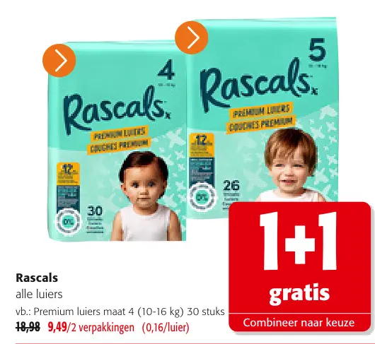 Promotie: Rascals luiers