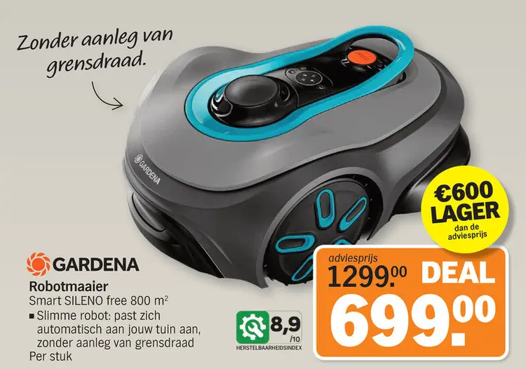 Offre: Robotmaaier Smart SILENO free