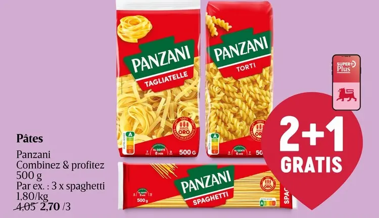 Offre: Pâtes