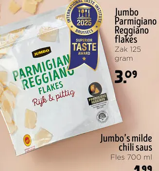 Aanbieding: Jumbo Parmigiano Reggiano flakes