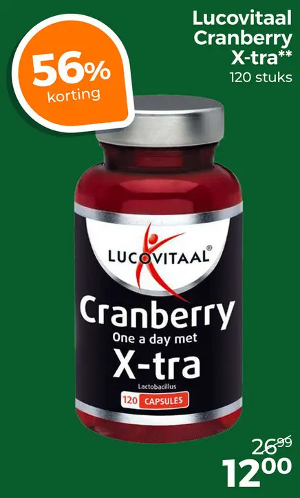 Aanbieding: Cranberry X-tra