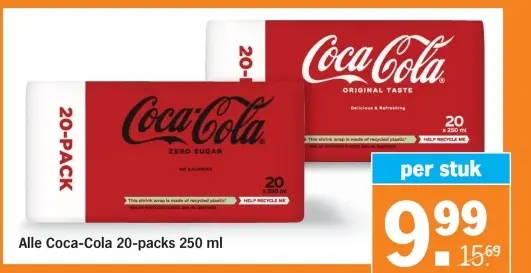 Aanbieding: Coca-Cola