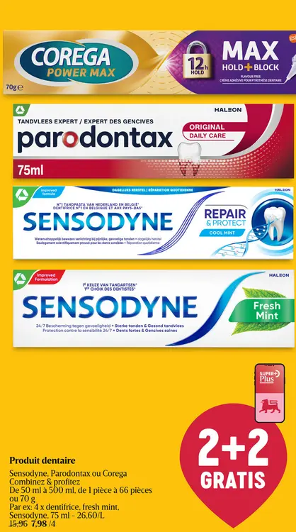 Offre: Produit dentaire