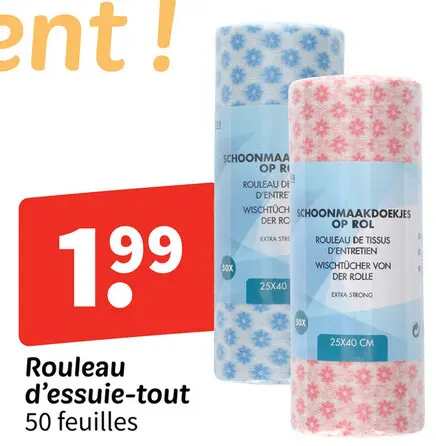 Offre: Rouleau d'essuie-tout