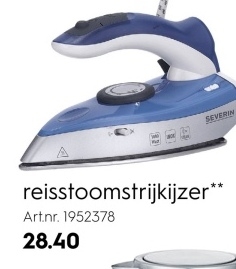 Aanbieding: reisstoomstrijkijzer