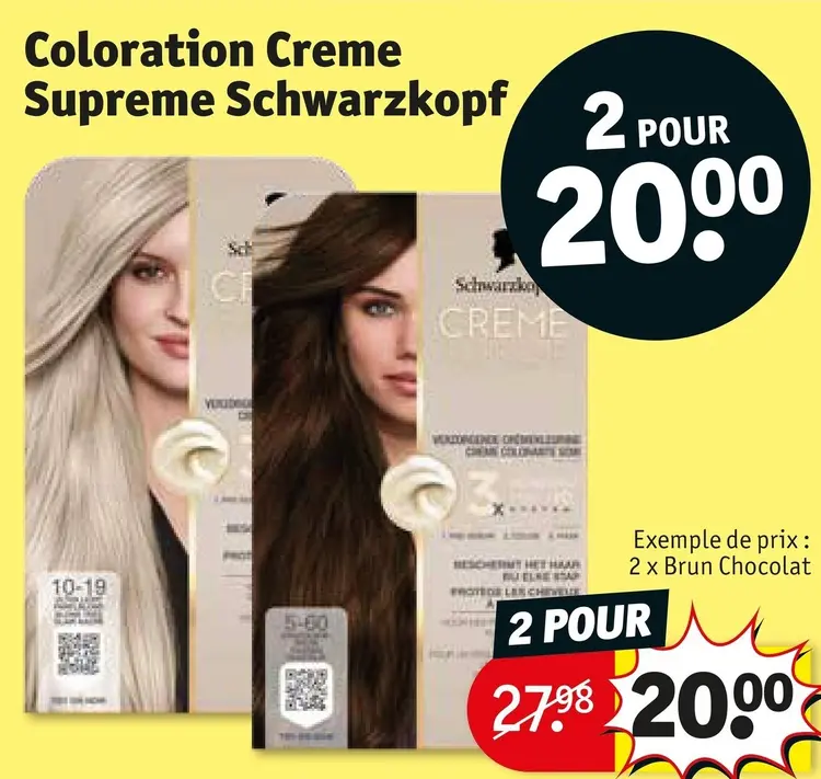 Offre: Coloration Creme Supreme