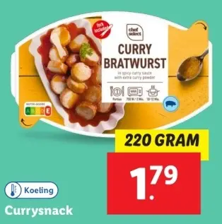 Aanbieding: Currysnack