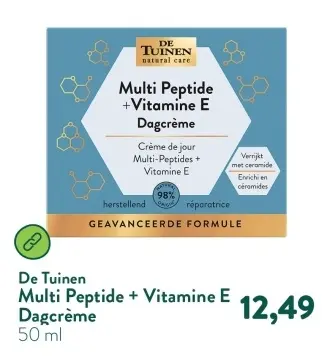 Aanbieding: Multi Peptide + Vitamine E Dagcrème