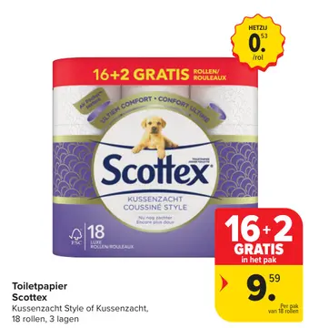 Aanbieding: Toiletpapier Scottex