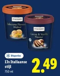 Aanbieding: IJs Italiaanse stijl