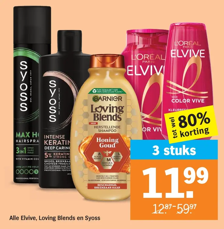 Aanbieding: Haarverzorging en styling