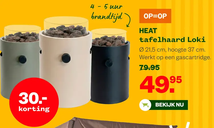 Aanbieding: HEAT tafelhaard Loki