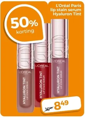 Aanbieding: Lip stain serum Hyaluron Tint