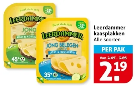 Aanbieding: kaasplakken