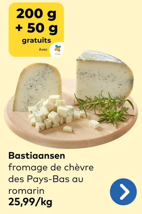 Offre: Fromage de chèvre des Pays-Bas au romarin