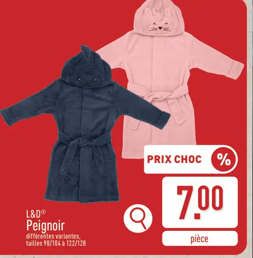 Offre: Peignoir
