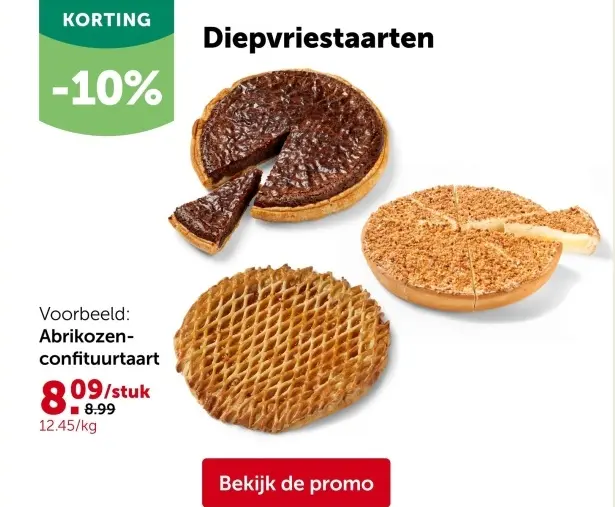 Promotie: Abrikozen-confituurtaart