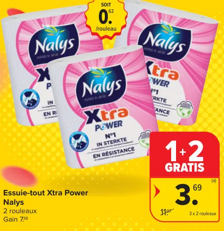 Offre: Essuie-tout Xtra Power