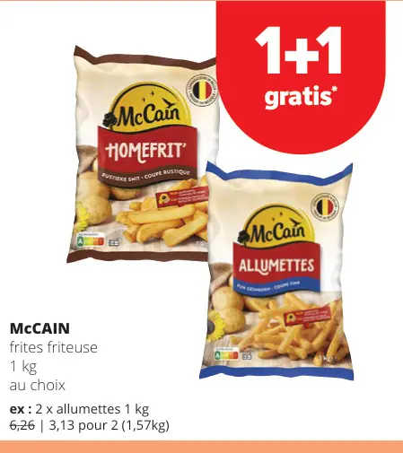 Offre: Frites friteuse