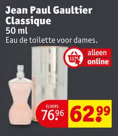 Aanbieding: Jean Paul Gaultier Classique