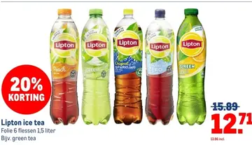 Aanbieding: Lipton ice tea
