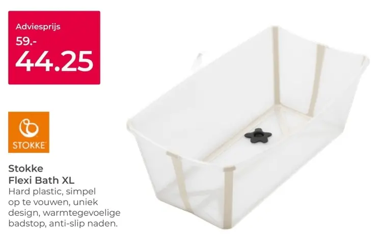 Aanbieding: Flexi Bath XL