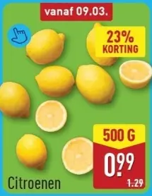 Aanbieding: Citroenen