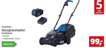 Aanbieding: Accugrasmaaier BC-MP320-X